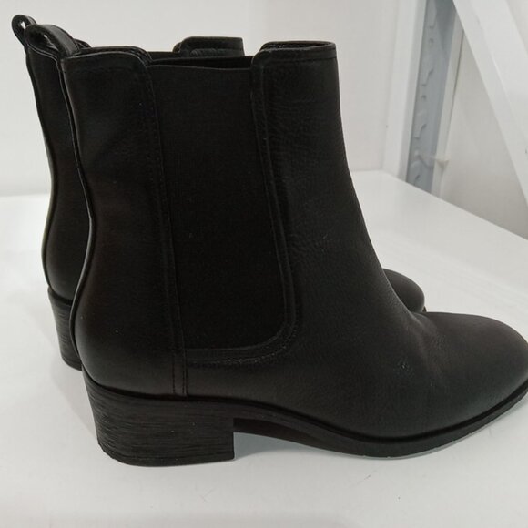 NEW - WOMEN'S KENNETH COLE REACTION SALT CHELSEA ANKLE BOOTS - SIZE 6.5 - BLACK - Picture 3 of 6